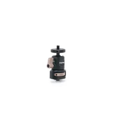 Tilta Mini Ball Head Mount (1/4-20 with Locating Pins) - Black TA-MBH-1420-B