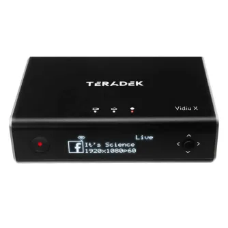 Streaming, Podcast, Broadcast - VidiU X Ultra-slim HD Streaming Encoder by Teradek TER-10-0235 - quick order from manufacturer