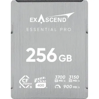 Memory Cards - Exascend CFexpress 4.0 Type B Essential Pro Series 256GB EXPC4EB256GB - quick order from manufacturer