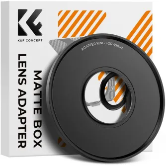 Adapters for filters - K&F Concept K&F 49MM Matte Box Adapter Ring KF05.359 - quick order from manufacturer