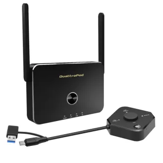 Streaming, Podcast, Broadcast - NimbleTech QuattroPod U01 Transmitter for QuattroPod Receiver R01 U01 - quick order from manufacturer