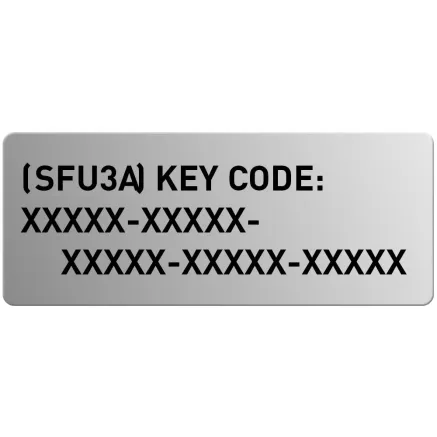 Panasonic DMW-SFU3A Firmware Upgrade Key (ARRI LogC3) DMW-SFU3AGU