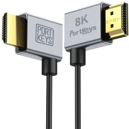 Portkeys 8K HDMI Cable A to A 1m for Cameras/Monitors PK-8KHDMI-ATOA-1M