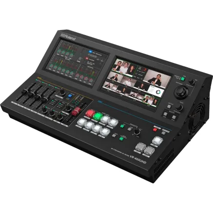 VR-400UHD 4K Streaming AV Mixer by Roland, 4K/30fps, HDMI VR-400UHD