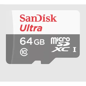 Memory Cards - SanDisk 64gb Ultra microSDXC UHS-I Class 10 card SDSQUNR-064G-GN3MA - quick order from manufacturer