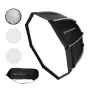 Softboxes - K&F Concept K&F 55CM Quick Release Octagonal Softbox with Bowens Mount KF18.0007 - quick order from manufacturer