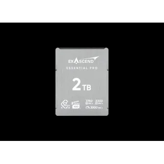 Memory Cards - Exascend CFexpress 4.0 Type B Essential Pro Series 2TB EXPC4EB002TB - quick order from manufacturer