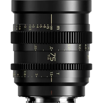 Thypoch DZOFilm Simera-C 75mm T1.5 FF Prime Cine Lens (E-Mount) TP-SC7515-E