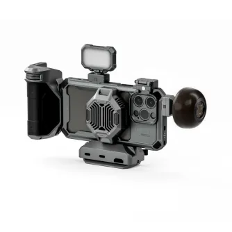Smartphone Holders - Tilta Khronos iPhone 15 Pro Max Ultimate Kit - Space Gray with battery TK-IP15-PMD-SG - quick order from manufacturer