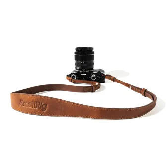 Straps & Holders - SmallRig Universal Leather Camera Shoulder Strap Brown 5209 5209 - quick order from manufacturer