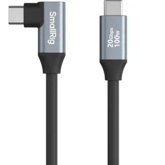 SmallRig USB-C (Straight) to USB-C (Angled) Data Cable (35cm / 13.8in) 4790 4790