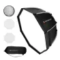 Softboxes - K&F Concept K&F 65CM Quick Release Octagonal Softbox with Bowens Mount. KF18.0007V1 - quick order from manufacturer