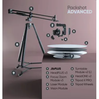 Video cranes - EdelKrone PackShot Bundle - JibPLUS - Advanced PG079 - quick order from manufacturer