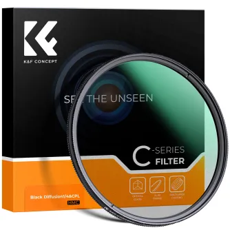 K&F Concept K&F 77MM Multi-functional CPL+Black Mist 1/4 Filter KF01.2778