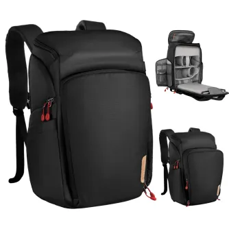K&F Concept K&F Backpack 25L Nature Wander 01 (Black + Red) KF13.128V6