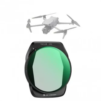 K&F Concept K&F DIJ AIR 3Sfilter (CPL)HD, single-sided anti-reflection green film, waterproof and scratch-resis KF01.2878