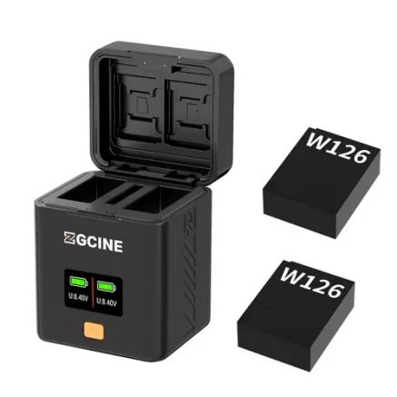ZGCINE Charging Case for Fujifilm NP-W126S Battery PS-W126