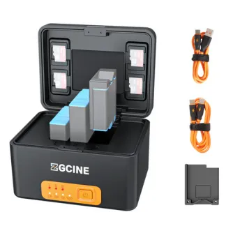 ZGCINE GoPro Battery Charging Case (3-bit NO battery) PS-G10