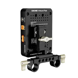 ZGCINE V Mount Plate VP2 Kit3 with Adjustable Arm VP2 KIT3