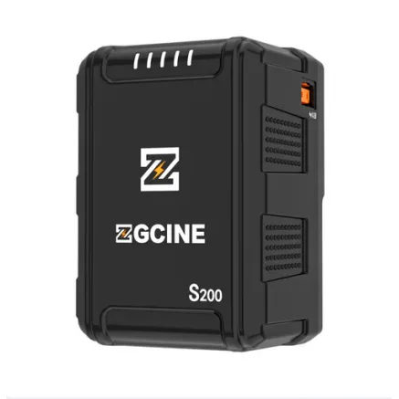 ZGCINE 200Wh V-Mount Battery ZG-S200 for Cameras and Lights ZG-S200