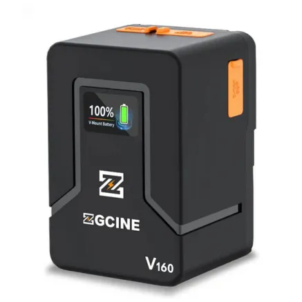 ZGCINE V-Mount Battery 16.8V 142WH for Video Production ZG-V160