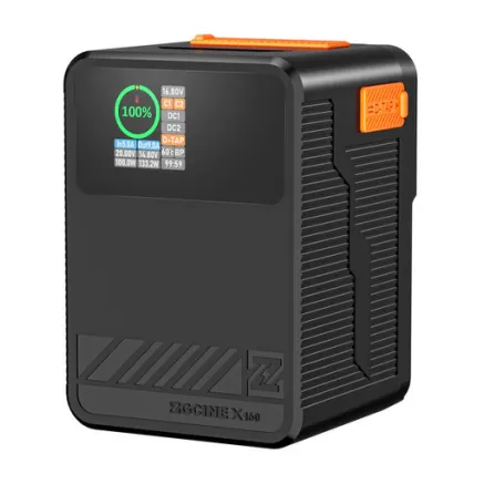 ZGCINE ZG-X160 V-Mount Battery 156Wh with Real-Time Power Detection ZG-X160
