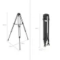 SMALLRIG 3989 HEAVY-DUTY CARBON FIBER VIDEO TRIPOD KIT FREEBLAZER 3989
