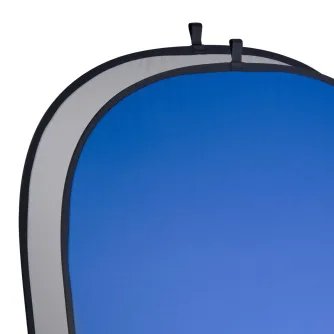 Foto foni - walimex Foldable Background gray/blue, 180x210cm - ātri pasūtīt no ražotāja