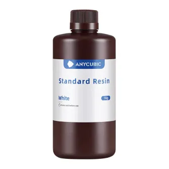 3D Printers & Materials - AnyCubic Standard Resin (White) SPTWH-104E - quick order from manufacturer