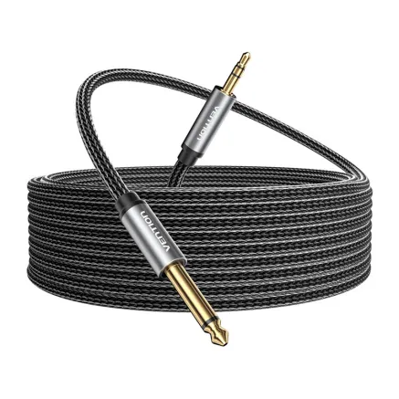 Audio cable mini jack 3.5mm male to jack 6.35mm male Vention BCYHH 2m BCYHH
