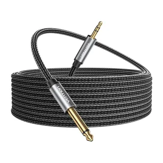 Audio cables, adapters - Audio cable mini jack 3.5mm male to jack 6.35mm male Vention BCYHJ 5m BCYHJ - quick order from manufacturer