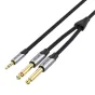 Audio cables, adapters - Audio cable mini jack 3.5mm to 2x jack 6.35mm male Vention BARHK 8m BARHK - quick order from manufacturer