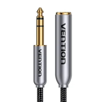 Audio cables, adapters - Vention male to female 6.35mm audio cable BCXHH 2m BCXHH - quick order from manufacturer