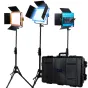 Light Panels - Dracast X Series LED500 Bi-Color LED 3 Light Kit with Injection Molded Travel Case (DRX3500BNH) - quick order from manufacturer