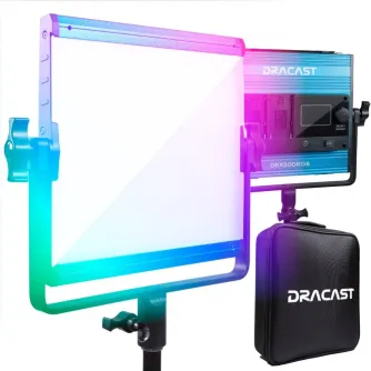 Light Panels - Dracast X-Series LED500 RGBWW LED Video Light Panel 35W (DRX500RGB) - quick order from manufacturer