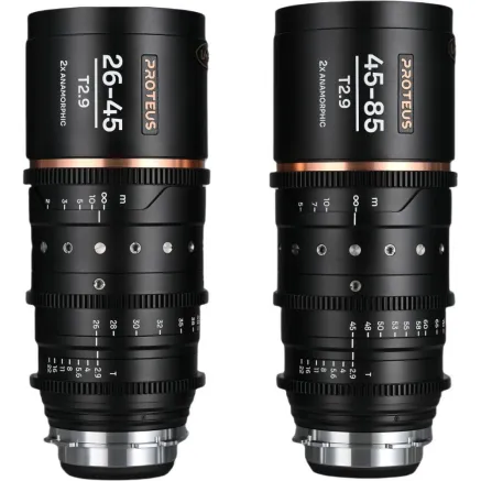 Laowa Proteus 2X Anamorphic Zoom 2-Lens Bundle - Amber PL/EF