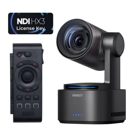 Obsbot Tail 2 Remote Combo PTZR 4K Live Production Camera