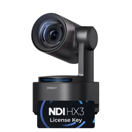 OBSBOT Tail 2 with NDI PTZR 4K AI camera