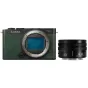 Mirrorless Cameras - PanasonicPro Panasonic Lumix S9 Body + S-R1840 Lens Dark Olive (DC-S9NE-G) - quick order from manufacturer