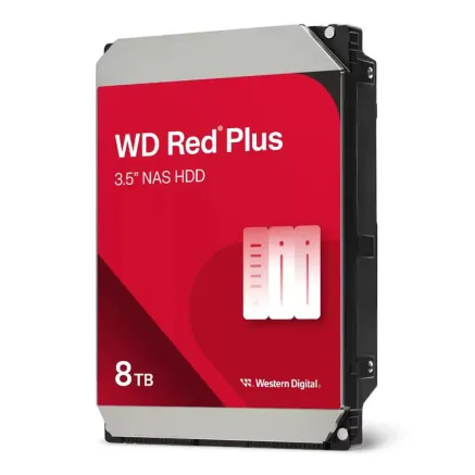 WesternDigital Western Digital WD Red Plus 8TB (5640rpm) 256MB SATA 6Gb/s