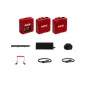 Wireless Lavalier Microphones - Rode RØDE Wireless GO III RED lavalier bezvadu mikrofona komplekts 2xTX+RX 3.5mm USB Type-C 32bit - buy today in Master Foto store and with delivery