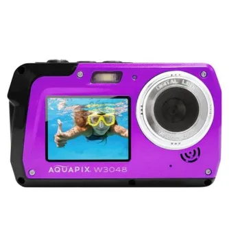 Underwater Cameras - Easypix Aquapix W3048 Edge Violet - buy today in Master Foto store and with delivery