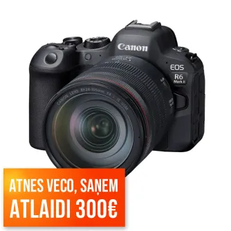 Mirrorless Cameras - Canon EOS R6 Mark II RF 24-105mm F4 L IS USM - quick order from manufacturer