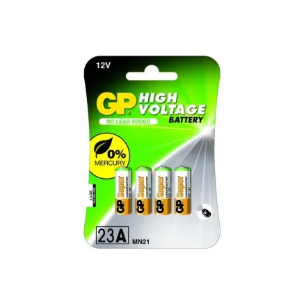 1x4 GP Alkaline 23A / MN21