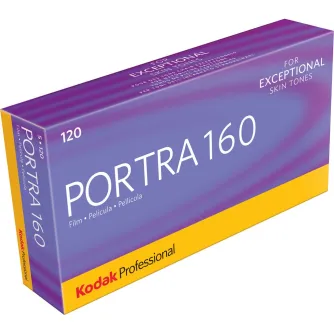 Kodak film Portra 160-1205 color wide film 5x pack