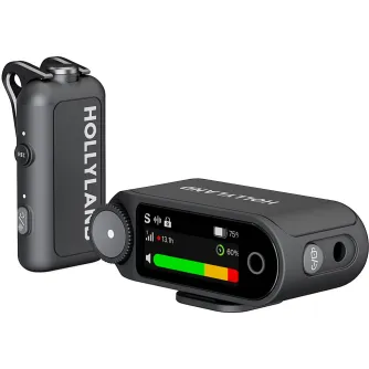 Wireless Lavalier Microphones - Hollyland LARK MAX 2 Solo Wireless Microphone System for Cameras (Space Gray, - buy today in Master Foto store and with delivery