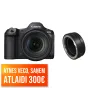 Mirrorless Cameras - Canon EOS R5 Mark II Camera with RF 24-105mm Lens + RF adapter - quick order from manufacturer