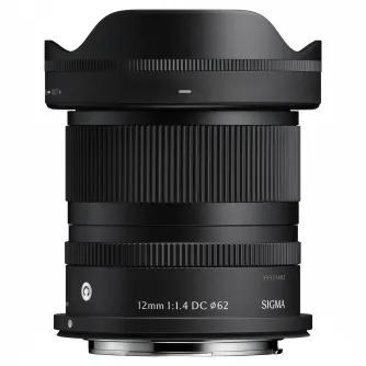 Mirrorless Lenses - Sigma 12MM F/1.4 DC Canon RF contemporary lens APS-C - buy today in Master Foto store and with delivery Best choise selected by experts Mirrorless Lenses - Sigma 12MM F/1.4 DC Canon RF contemporary lens APS-C - buy today in Master Foto store and with delivery Best choise selected by experts