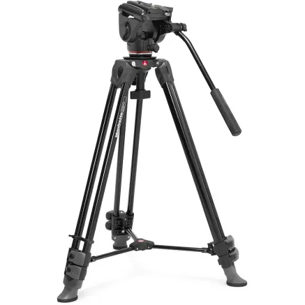 Manfrotto tripod set MVK500XAM 500X & Twin Leg Video Alu Kit MVK500XAM