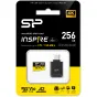 Memory Cards - Silicon Power memory card microSDXC 256GB Inspire + card reader SP256GBSTXLA2VC2 - quick order from manufacturer